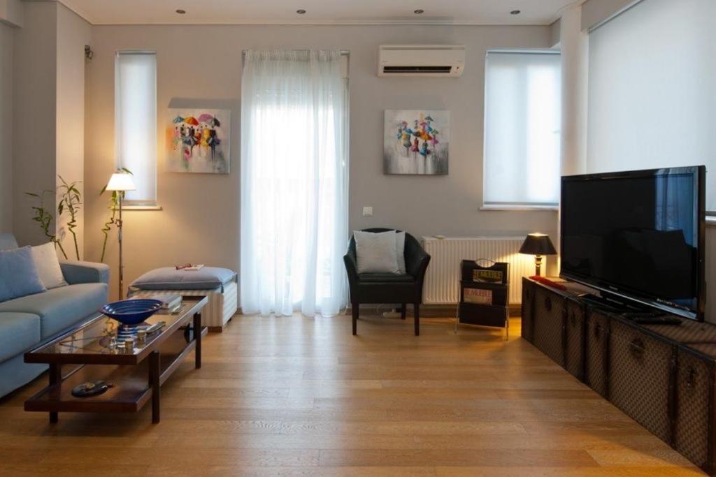 Acropolis Luxury Apartment With Balcony Athen Eksteriør bilde